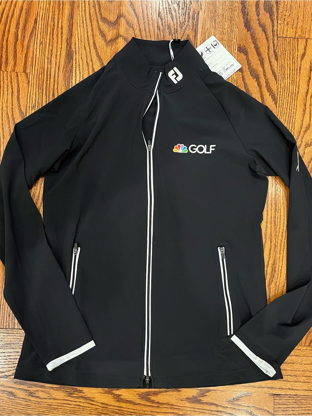 FootJoy x NBC GOLF Black Performance Zip Jacket